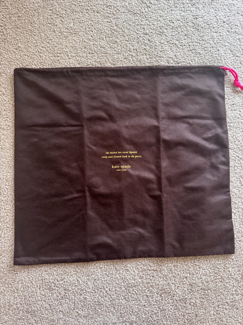 Kate Spade Large Dust Bag